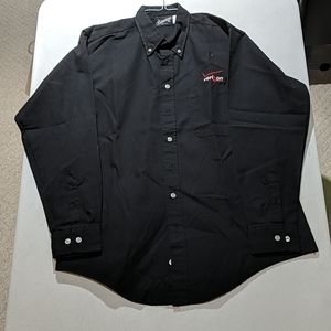 Conqueror large button down long sleeve shirt